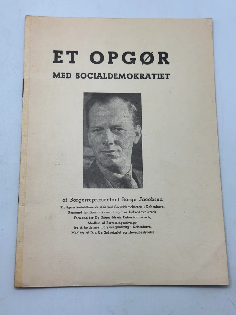 Originalt Sjældent D.N.S.A.P. propaganda hæfte WW2