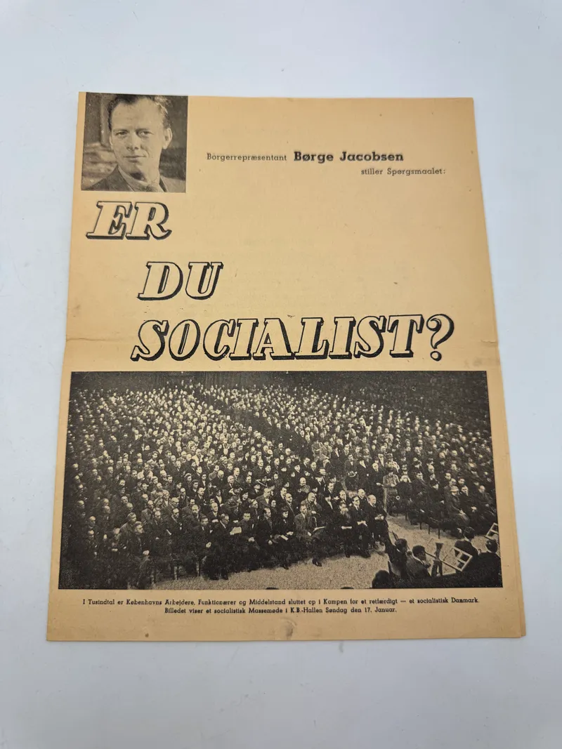 Original D.N.S.A.P. valgflyer WW2