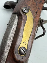 Original Tysk Potsdam musket 1849 datert, brugt til jagt efterfølgende