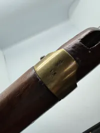 Original Tysk Potsdam musket 1849 datert, brugt til jagt efterfølgende