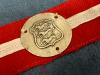 Original Frihedskæmper Armbind fra den Danske Brigade i Sverige WW"