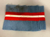 Original Frihedskæmper Armbind fra den Danske Brigade i Sverige WW"