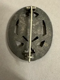 Originalt Velfremstillet  Allgemeine Sturm Abzeichen WW2