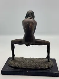 Fransk bronze figur velfremstillet