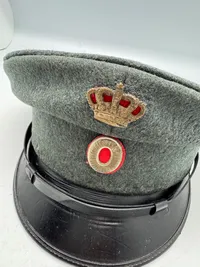 Original førkrigs skovløber kasket