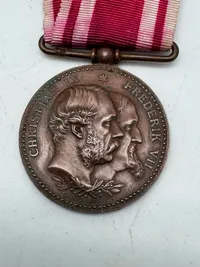 Original  Erindringsmedaljen for Krigen 1848-50 og 1864