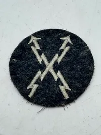 Original Luftwaffe specialist signal ærme mærke