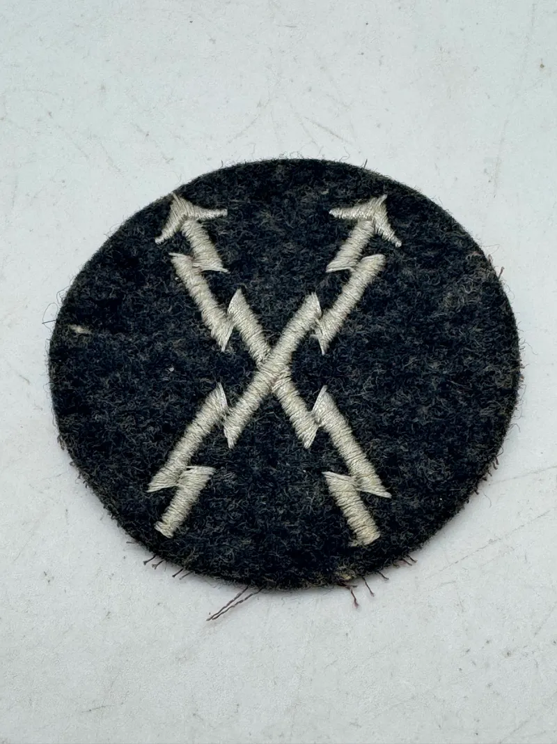Original Luftwaffe specialist signal ærme mærke