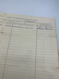 Lot fra Startmester ved Jyske flyveraafdeling, 1937 og frem