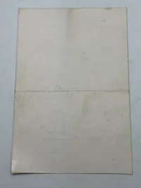 Ekstremt sjælden originalt program fra Von Schalburgs mindehøjtid, kendes kun i ganske få eksemplarer