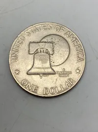 Original Eisenhower dollar - jubilæumsmønt