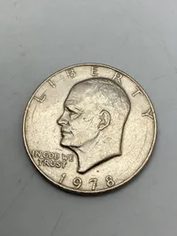 Original Eisenhower dollar - jubilæumsmønt