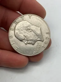 Original Eisenhower dollar - jubilæumsmønt