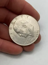 Original Eisenhower dollar - jubilæumsmønt