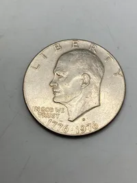 Original Eisenhower dollar - jubilæumsmønt