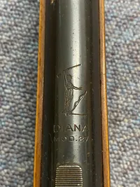 Originalt tysk Diana 27 luftgevær - kal 177/4,5 mm