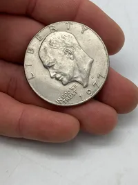 Original Eisenhower dollar - 1977