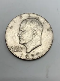 Original Eisenhower dollar - 1977