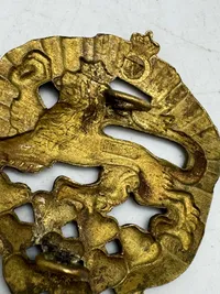 Originalt regimentsmærke - 8 bataljon - jyske skytteregiment