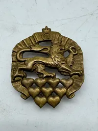 Originalt regimentsmærke - 8 bataljon - jyske skytteregiment