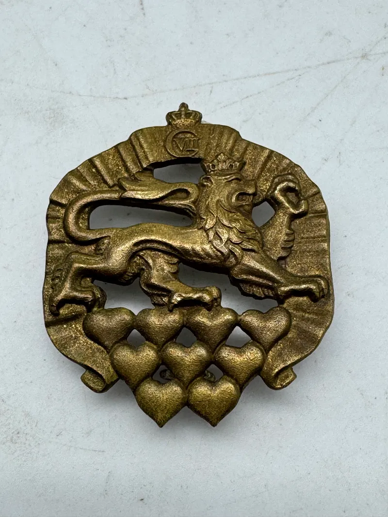Originalt regimentsmærke - 8 bataljon - jyske skytteregiment