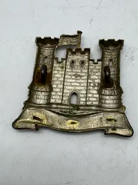Originalt 6th Inniskilling Dragoons WW1 6th Inniskilling Dragoons Irish Regiment Cap Badge