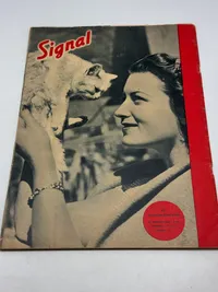 Originalt tysk Signalblade på dansk - ww2