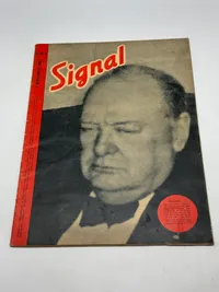 Originalt tysk Signalblade på dansk - ww2