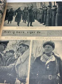 Originalt tysk Signalblade på dansk - ww2