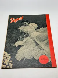 Originalt tysk Signalblade på dansk - ww2