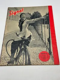 Originalt tysk Signalblade på dansk - ww2