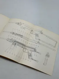 Sjælden original beskrivelse af Madsen maskinpistol