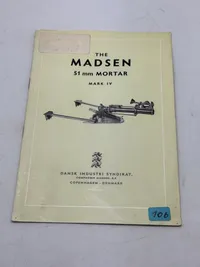Sjælden original Madsen manual