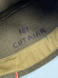 Original amerikansk skråhue WW2