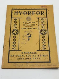 Sjældent originalt DNSAP hæfte - Hvorfor?