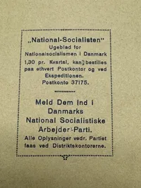 Sjældent originalt DNSAP hæfte - Hvorfor?