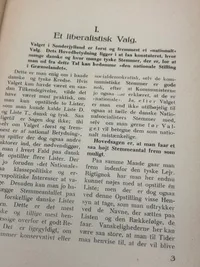 Sjældent originalt DNSAP hæfte -Nordisk Dansk-tysk