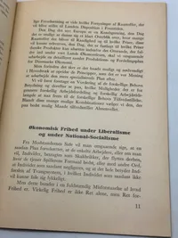 Sjældent originalt DNSAP hæfte - Arbejdsløshedens afskaffelse
