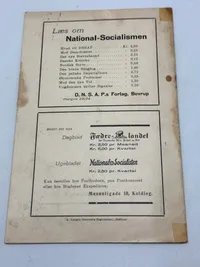 Sjældent originalt DNSAP hæfte - Venezuela skandalen