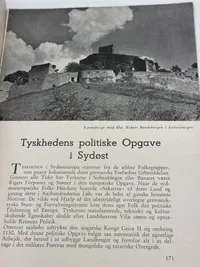 Sjældent originalt DNSAP hæfte omslag mangler