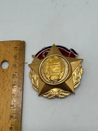Original ORDER OF THE 50TH ANNIVERSARY OF THE DPRK – NORTH KOREA