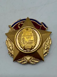 Original ORDER OF THE 50TH ANNIVERSARY OF THE DPRK – NORTH KOREA
