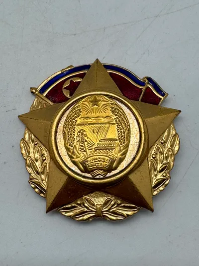 Original ORDER OF THE 50TH ANNIVERSARY OF THE DPRK – NORTH KOREA