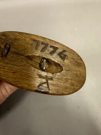 Originalt 18 tals krudthorn 1776