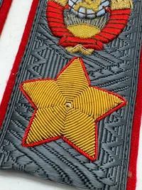 Originale USSR 1 Pair  Marschall CCCP Winter Shoulder Boards