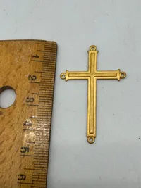 Originalt Kors for feltpræst i Den Danske brigade i Sverige WW2