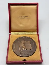 Original medalje givet til major