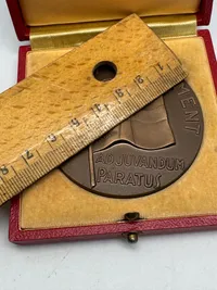 Original medalje givet til major