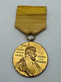 Original KAISER WILHELM I COMMEMORATIVE MEDAL 1897.
