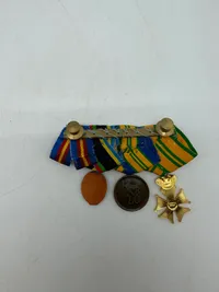 Dansk miniture medalje spange